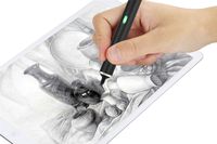 letech+ Slim PRO Stylus Pen for iPad, iPad Pro, iPhone,Samsung Tablets,Most of iOS,Android Mobile Devices, Adjustable Fine Point Tip, Includes USB Charger, Rechargeable Battery,BLK