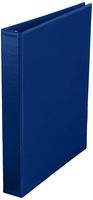 AmazonBasics 1" Round Ring Binder, Blue, View, 4-Pack