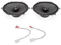 Skar Audio 6" X 8" 150 Watt Front Door Performance Speakers Upgrade Compatible with 2008-2012 Ford Escape