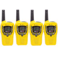 Cobra 23 Mile 22 Channel Walkie Talkie VOX NOAA Receiver Radios CX335 (2 Pairs)