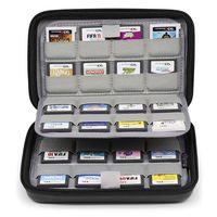Sisma 64 Game Card Holder Storage Case for Nintendo 3DS 2DS DS Game Cartridges - Black