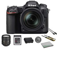 Nikon D500 DX-Format Digital SLR Camera with 16-80mm ED VR Lens (1560) Bundle with Sony 64GB XQD G Series Memory Card