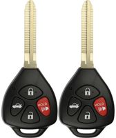 KeylessOption Keyless Remote Fob Ignition Key for GQ4-29T (Pack of 2)