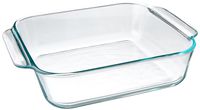 Pyrex KC35587 FBA_1105395 Basics 8.1" Square (2 Quart), 8 inch, Clear