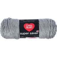 Red Heart Super Saver Yarn, Solid - Dusty Grey