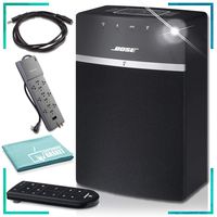 Bose SoundTouch 10 Wireless Music System (Black) Essentials Bundle