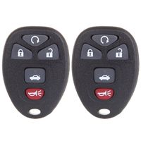 ECCPP Replacement fit for Keyless Entry Remote Key Fob Saturn Aura Sky/Buick Allure LaCrosse/Chevrolet Malibu Cobalt/Pontiac G5 G6 Pursuit Solstice Grand Prix KOBGT04A (Pack of 2)