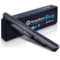 NinjaBatt Pro Laptop Battery for HP 807956-001 807957-001 HS04 HS03 807612-421 807611-221 240 G4 HSTNN-LB6U HSTNN-DB7I HSTNN-LB6V TPN-I119 807611-421 807611-131 - Samsung Cells - [4 Cells/2600mAh]