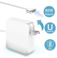 Mac Book Pro Charger,Leebote Replacement 60W Magsafe 2 L-Tip Power Adapter Charger for Mac Book Pro 13inch 15inch and 17 inch (After Late Mid 2012)