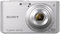 Sony Cyber-shot DSCW610 14.1 MP Digital Camera with 4x Optical Zoom and 2.7-Inch LCD (Silver) (2012 Model)