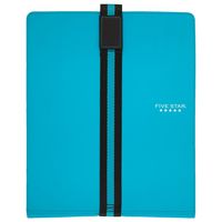 Five Star Tablet Stand / Holder + Notebook Case, Teal (73328)
