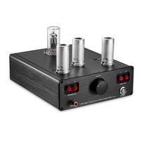 Nobsound Little Bear T11 6N2/12AX7 Vacuum&Valve Tube Phono Turntable Preamplifier; MM RIAA LP Vinyl Record Player Preamp; Stereo HiFi Audio Pre-Amplifier
