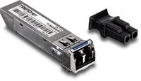 TRENDnet 1000Base-EX Industrial SFP Single-Mode LC Module (40km-24.8 Miles), IEEE 802.3z, ANSI, Data Rates up to 1.25 Gbps, EMI design, 1310nm, Duplex LC, Low Power Consumption, TI-MGBS40