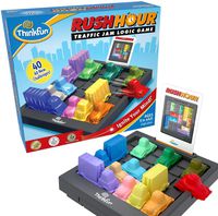 ThinkFun Rush Hour Traffic Jam Brain Game and STEM Toy for Boys and Girls Age 8 and Up - Tons of Fun With Over 20 Awards Won, International Bestseller for Over 20 Years