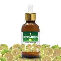 Bergamot Oil 100% Natural Pure UNDILUTED Uncut Essential Oil by Salvia (50ml with Dropper)