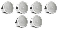 (6) JBL Control 12C/T 3" 15w 70v in-Ceiling Speakers for Restaurant/Bar/Cafe