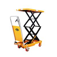 Apollolift Double Scissor Hydraulic Lift Table/Cart 770lbs Capacity 51.2" Lifting Height