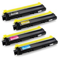 Office World Compatible Toner Cartridge Replacement for Brother TN210 TN-210 (1 Black, 1 Cyan, 1 Magenta, 1 Yellow),Work with Brother MFC-9320CW MFC-9325CW MFC-9120CN HL-3070CW HL-3075CW HL-3040CN