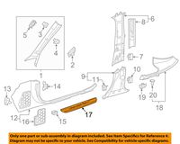 MERCEDES-BENZ 2056800035 GENUINE OEM SCUFF PLATE