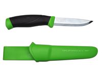 Morakniv Companion Fixed Blade Outdoor Knife with Sandvik Stainless Steel Blade, 4.1-Inch, Green