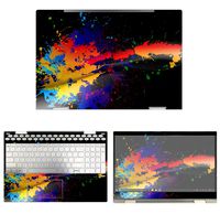 decalrus - Protective Decal Paint Splatter Skin Sticker for HP Envy X360 15M-CN0011DX (15.6" Screen) case Cover wrap HPenvyX360_15M-63