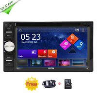 EinCar Windows CE 8.0 UI System Double Din Car DVD Player in Dash Car Stereo for FM/AM Radio Receiver Capacitive Touchscreen Free GPS Antenna+Free Stylus Touch Pen+Free Backup Camera