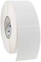 Brady THT-20-425-1 3" Width x 5" Height, B-425 Permanent Polypropylene, Matte Finish White Thermal Transfer Printable Label (1000 per Roll)
