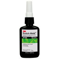 3M Scotch-Weld Pressure Fit/High Temperature Retaining Compound RT48, Green, 50 mL Bottle