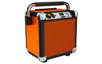ION Audio Job Rocker Plus | Portable Heavy-Duty Jobsite Bluetooth Speaker System with AM/FM Radio & Dual AC Power Outlets