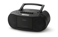 Sony CFDS70 CD/Cassette Boombox Home Audio Radio, Black (Renewed)