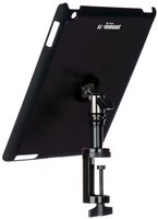 On-Stage TCM9163 Quick Release Table Tablet Mount with Snap-On Cover for iPad 2/3/4, Black