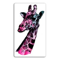 2 x 10cm Giraffe Vinyl Stickers - Art Africa Wild Sticker Laptop Luggage #18098 (10cm Tall)