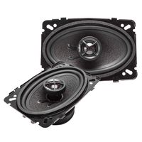 Skar Audio SK46 4" x 6" 120W 2-Way Performance Coaxial Car Speakers, Pair