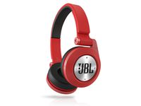 JBL E40BT Red High-Performance Wireless On-Ear Bluetooth Stereo Headphone, Red