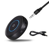 Bluetooth Transmitter and Receiver V4.1, Wireless Bluetooth Audio Adapter 3.5mm Stereo (aptX Low Latency) by Gecen, Compatible with TV, PC, Home Sound, Car Stereo, Headphones and Speakers,etc.