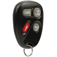 Car Key Fob Keyless Entry Remote fits Chevy Astro Blazer/GMC Jimmy Safari/Oldsmobile Bravada 1998 1999 2000 2001 (KOBUT1BT, 15732805)