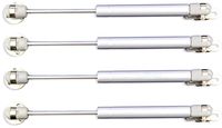 Apexstone 100N/22.5lb Gas Struts,Gas Springs,Gas Strut,Lift Support,Gas Shocks,Lid Stay,Lid Support,Set of 4
