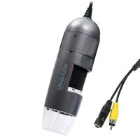 Dino-Lite RCA Digital Microscope AM4112NT - 640 x 480 Resolution, 10x - 50x, 220x Optical Magnification