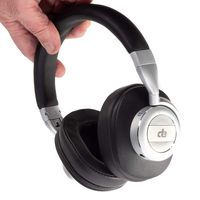 DE Noise Cancelling Headphones - Decibel H78 Bluetooth Headphones Diamond Studio (Silver)
