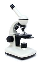 Walter Products 2057-RC Basic Monocular Compound Microscope, WF10x Eyepiece, 40x-400x Magnification, Brightfield, LED Illumination, Disc Diaphragm, Floating Stage, 110V or Battery-Powered