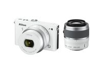 Nikon 1 J4 Digital Camera with 1 NIKKOR 10-30mm f/3.5-5.6 PD Zoom Lens and 30-110mm f/3.8-5.6 Lens (White) (Discontinued by Manufacturer)