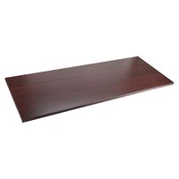 Lorell 59607 Active Office Relevance Table Top, Laminated,Mahogany
