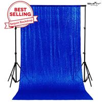 Royal Blue Shimmer Backdrop Blue-10FTx10FT-Sequin Photo Backdrop Elegant Backdrops 10x10-SEQUIN-BACKDROP-CURTAIN-0821E
