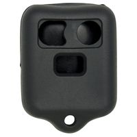 Keyless2Go New Silicone Cover Protective Cases for Remote Key Fobs FCC CWTWB1U345 CWTWB1U331 GQ43VT11T - Black