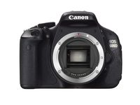 Canon EOS 600D (European EOS Rebel T3i) 18 MP CMOS Digital SLR Camera (Body Only) - International Version (No Warranty)