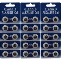 (30) AG6 LR920 L1154 371 Alkaline Battery