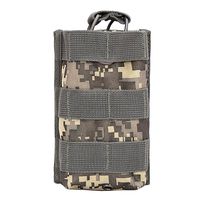 Riiya Two-way Radio Case Protector Pouch 600D MOLLE Universal Radio Holder