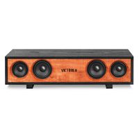 Victrola 30 Watt Bluetooth Hi-Fi Speaker with Glossy Piano Finish, Black