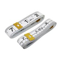 Tailor Measuring Tape, 2PCS Sot Measuring Tape, 60" Measuring Tap for Body Cloth Sewing, Centimeter and Inch Tape Measuring, Flexible