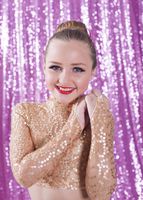 Sequin Curtains 2 Panels Lavender 2FTx8FT Sequin Photo Backdrop Sequin Backdrop Curtain Pack Of 2-1011E